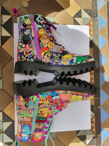 'Toon Clash - Ltd. Ed. Custom Boots (2 of 2)